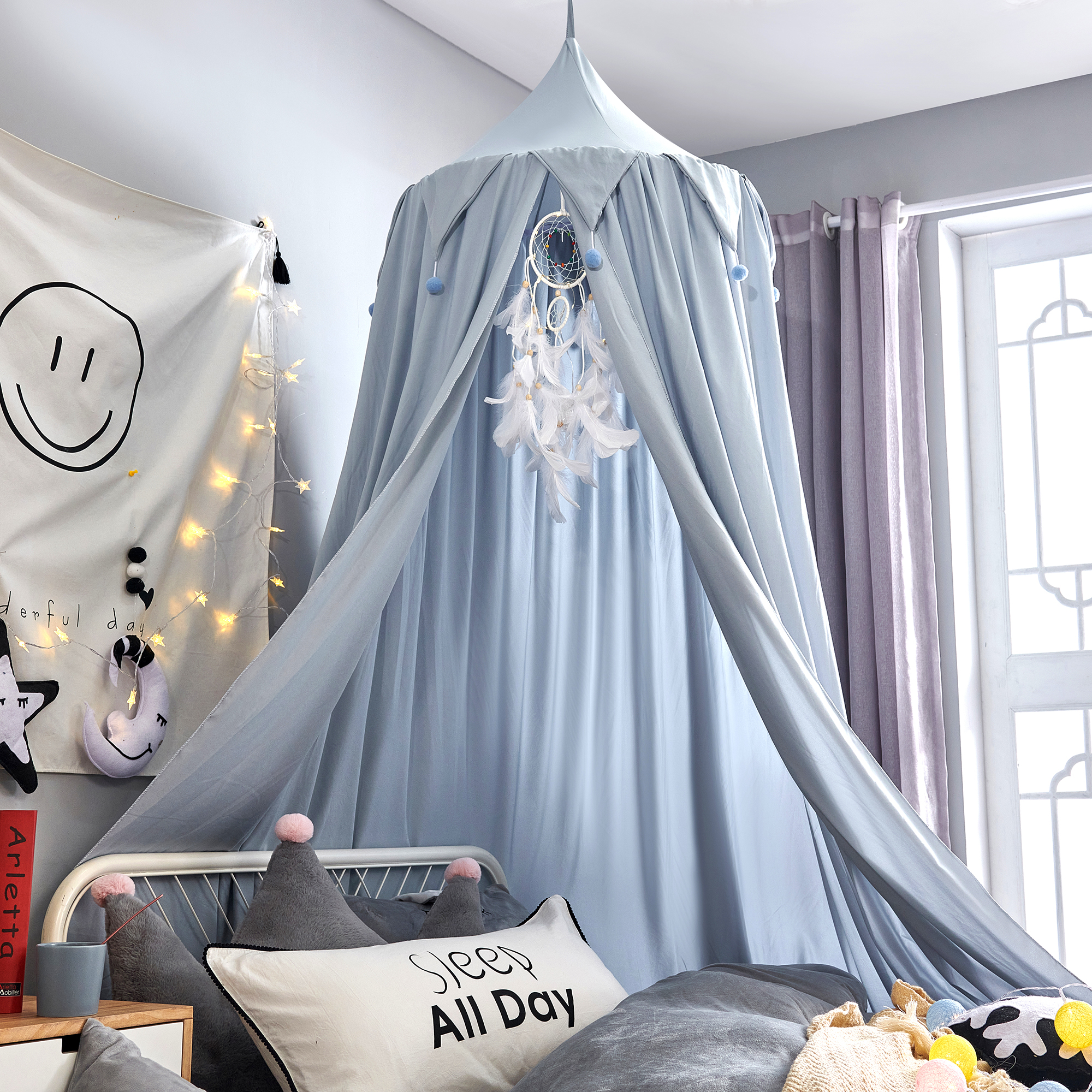 Kids Outdoor Daybed - Battilo Bed Canopy for Kids Mosquito