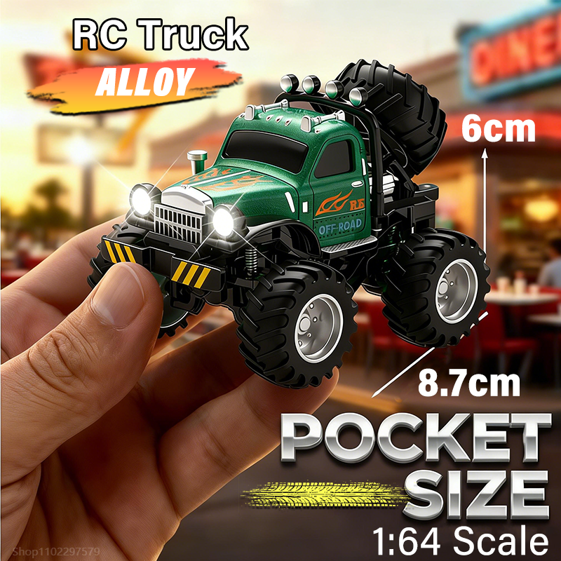Kids Outdoor Obstacle Course Equipment - New 2026 RC Monster Truck ALLOY