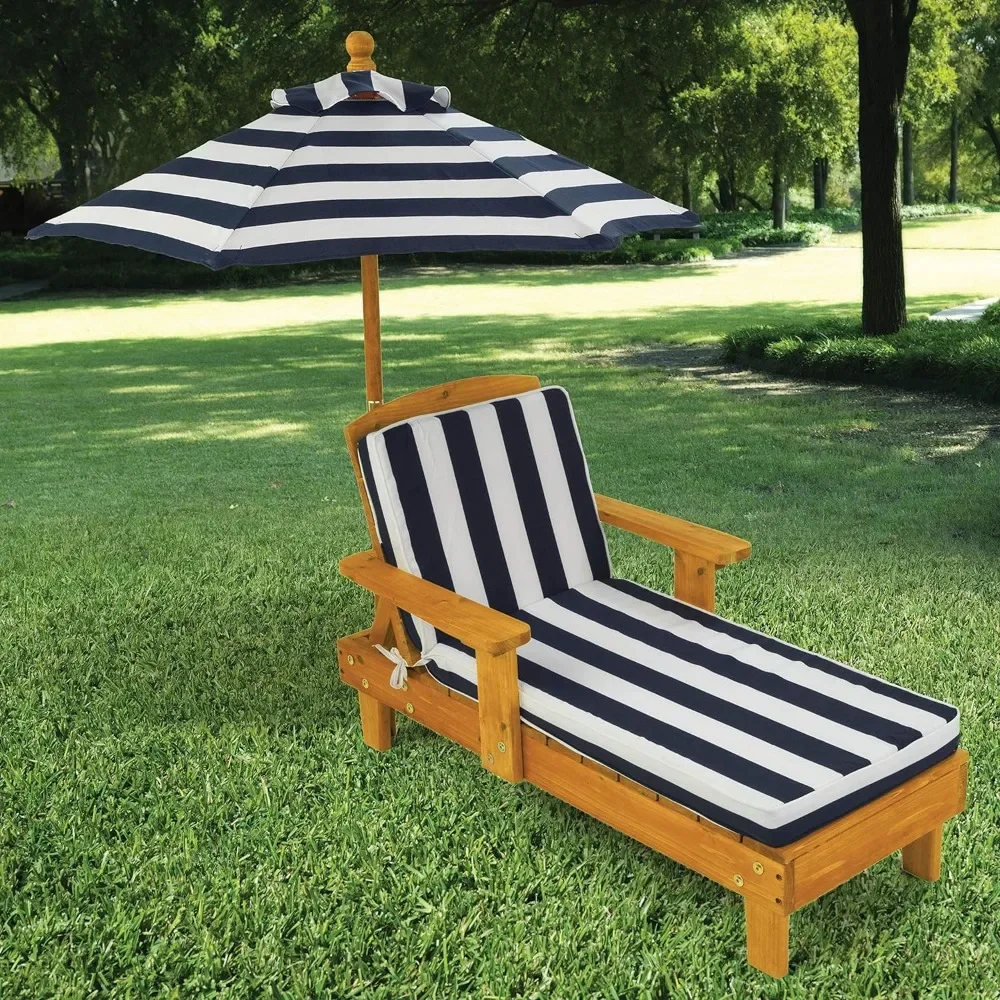 Kids Outdoor Lounge - t Outdoor Wooden Chaise Lounge, Backyard