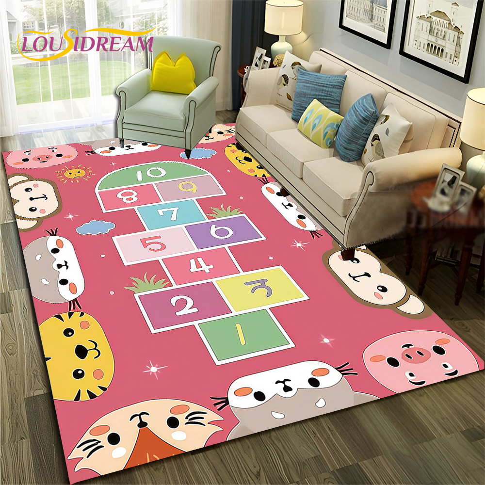 Kids Outdoor Lounge - 2025 Funny Hopscotch Child Digital Games