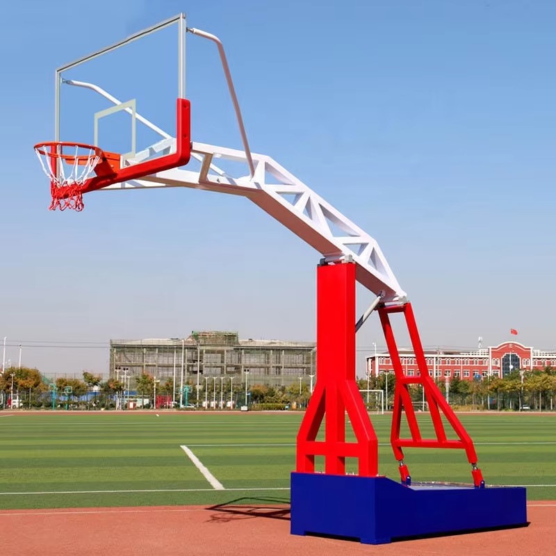 Basketball Hoop Outdoor - Glass Backboard Outdoor Basketball Hoop Post
