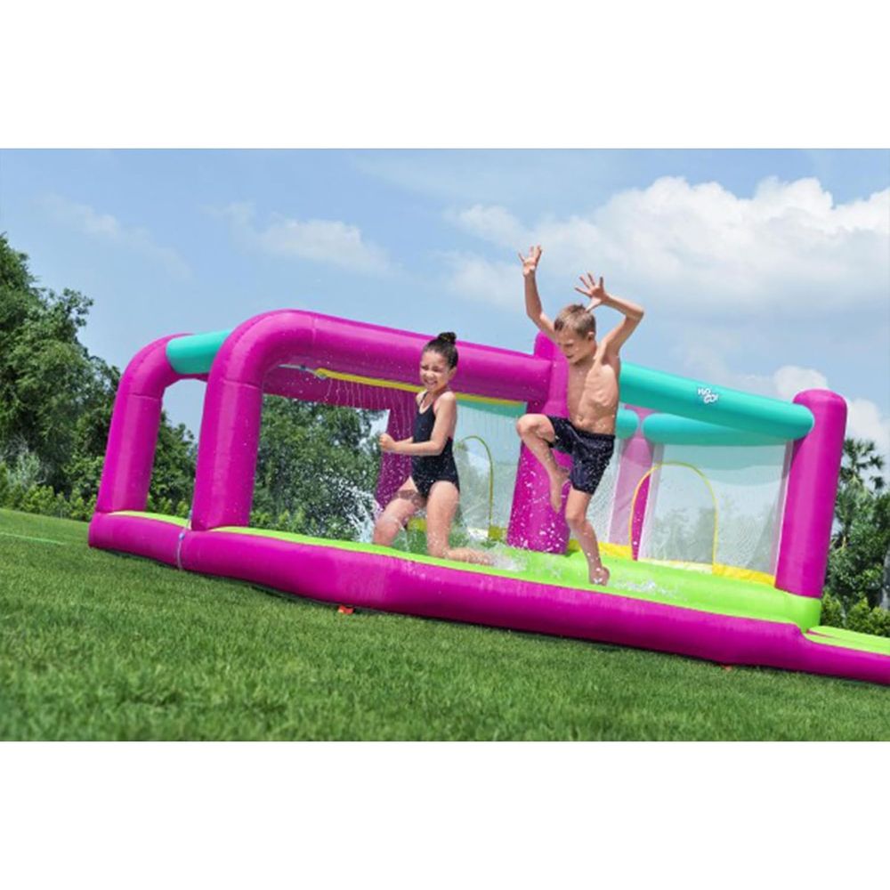 Bouncin' Bay Kids Iatable Mega - Kids Outdoor Water Park 评论和价格