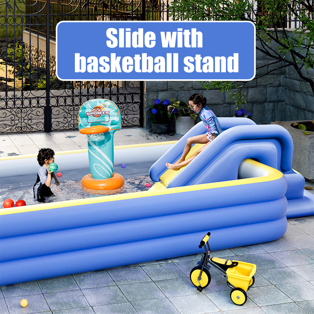 Inflatable Water Slide Compact - Kids Outdoor Water Park 评论和价格