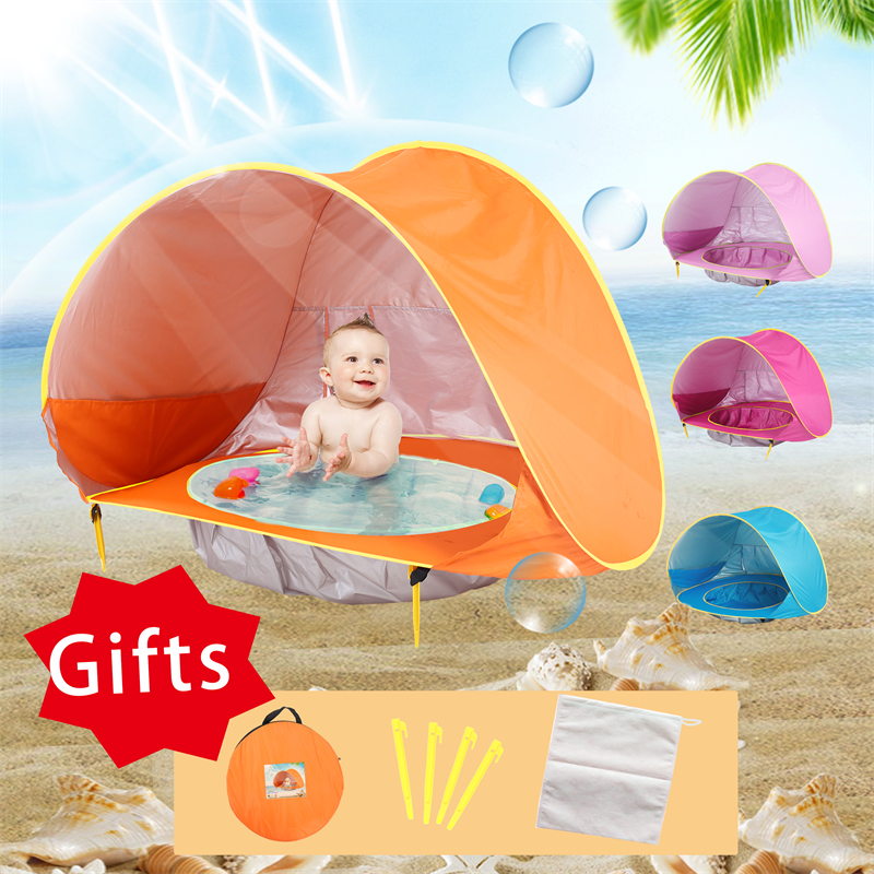 Baby Beach Tent Portable Shade - Kids Outdoor Play Tent 评论和价格