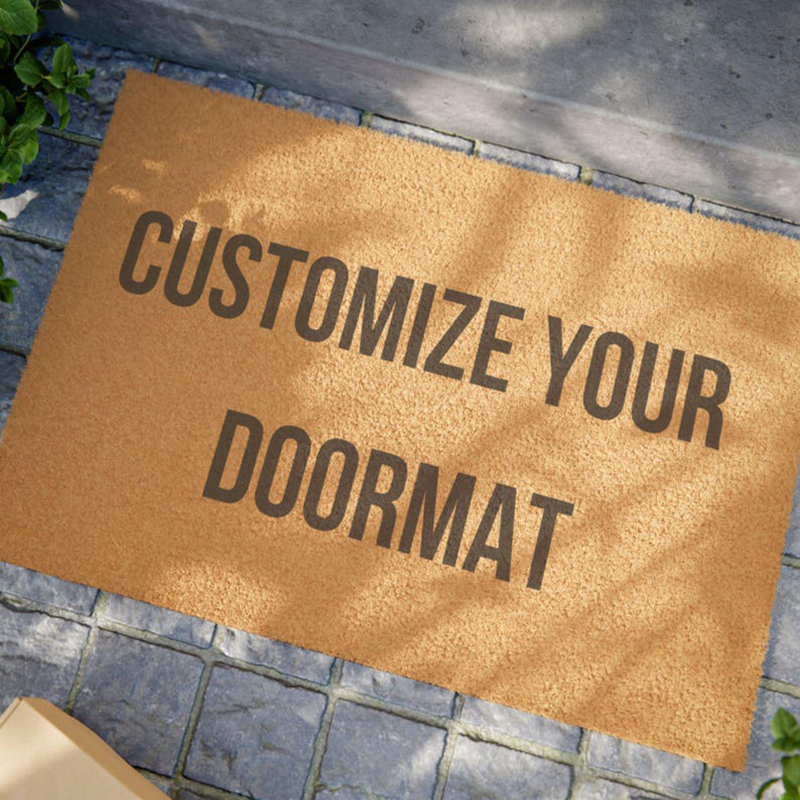 Custom Family Doormat Custom P - Kids Outdoor Ideas 评论和价格