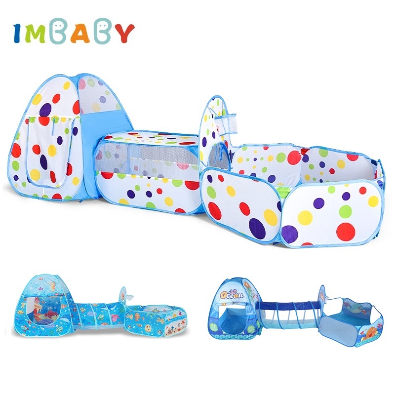 IMBABY 3 in 1 Ball Pool Foldin - Kids Outdoor Play Tent 评论和价格