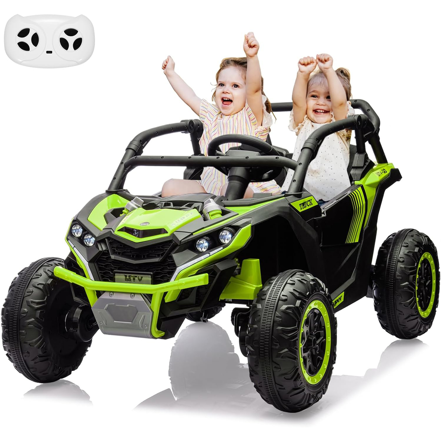 24V 2-Seater Ride-on UTV Kids  - Ride On Toy Car 评论和价格