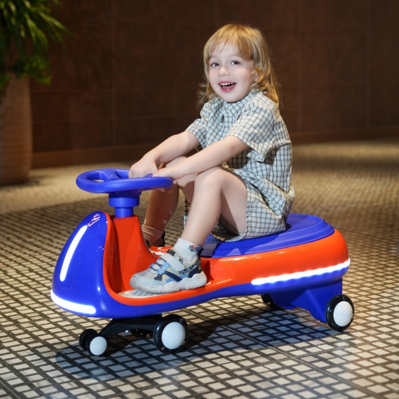 Children's Swing Car with Stee - Ride On Toy Car 评论和价格