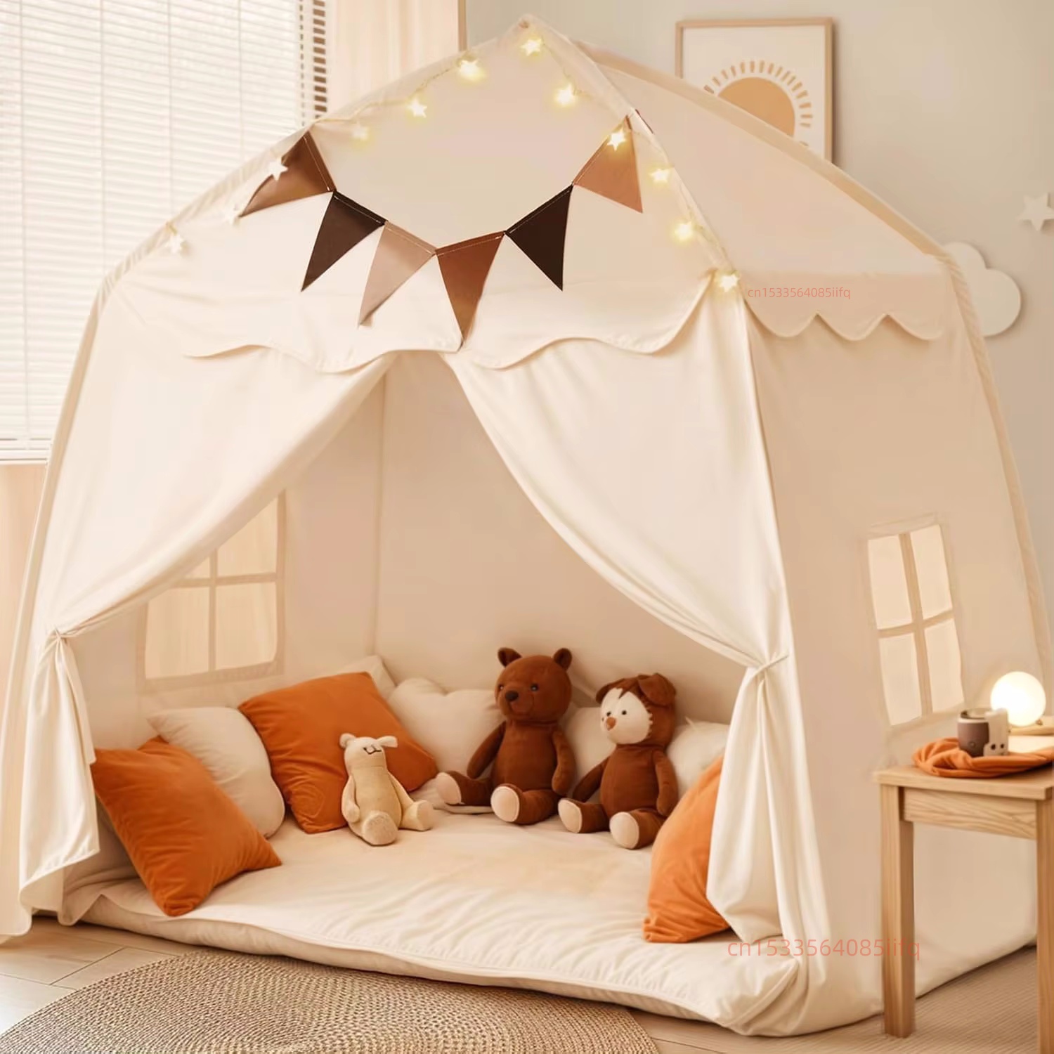 Kid Tent Foldable Indoor Outdo - Kids Outdoor Play Tent 评论和价格