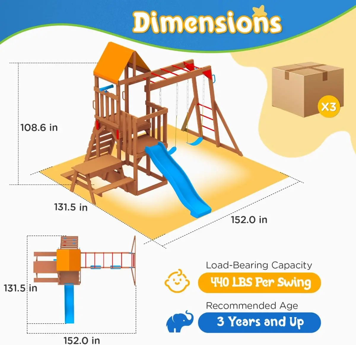 Hot-sellingDolphin Playground  - Kids Outdoor Monkey Bar Set 评论和价格