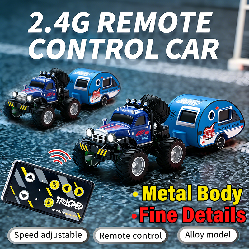 New Mini RC Car 1/64 Scale Mon - Kids Outdoor Obstacle Course Equipment 评论和价格