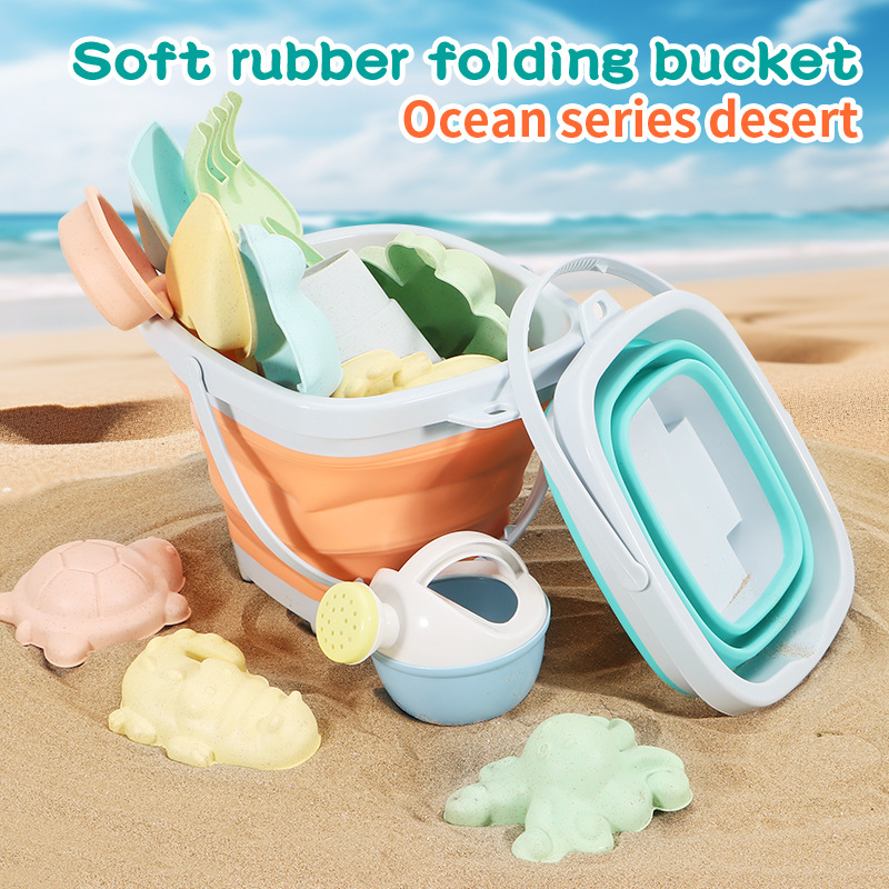 Beach Sand Play Water Set Fold - Kids Outdoor Water Play 评论和价格