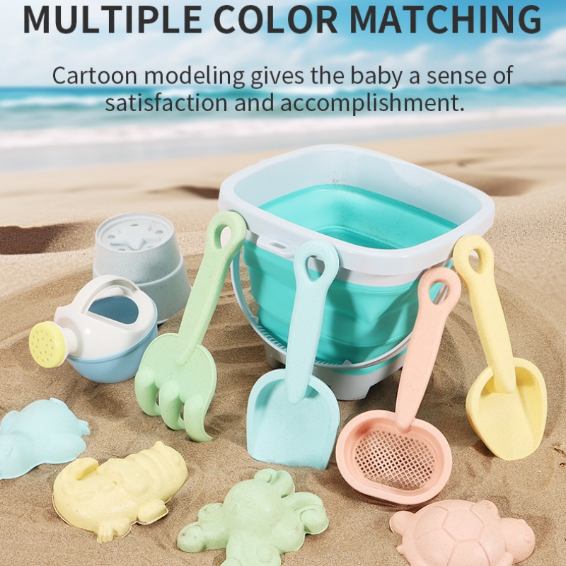 Beach Sand Play Water Set Fold - Kids Outdoor Water Play 评论和价格