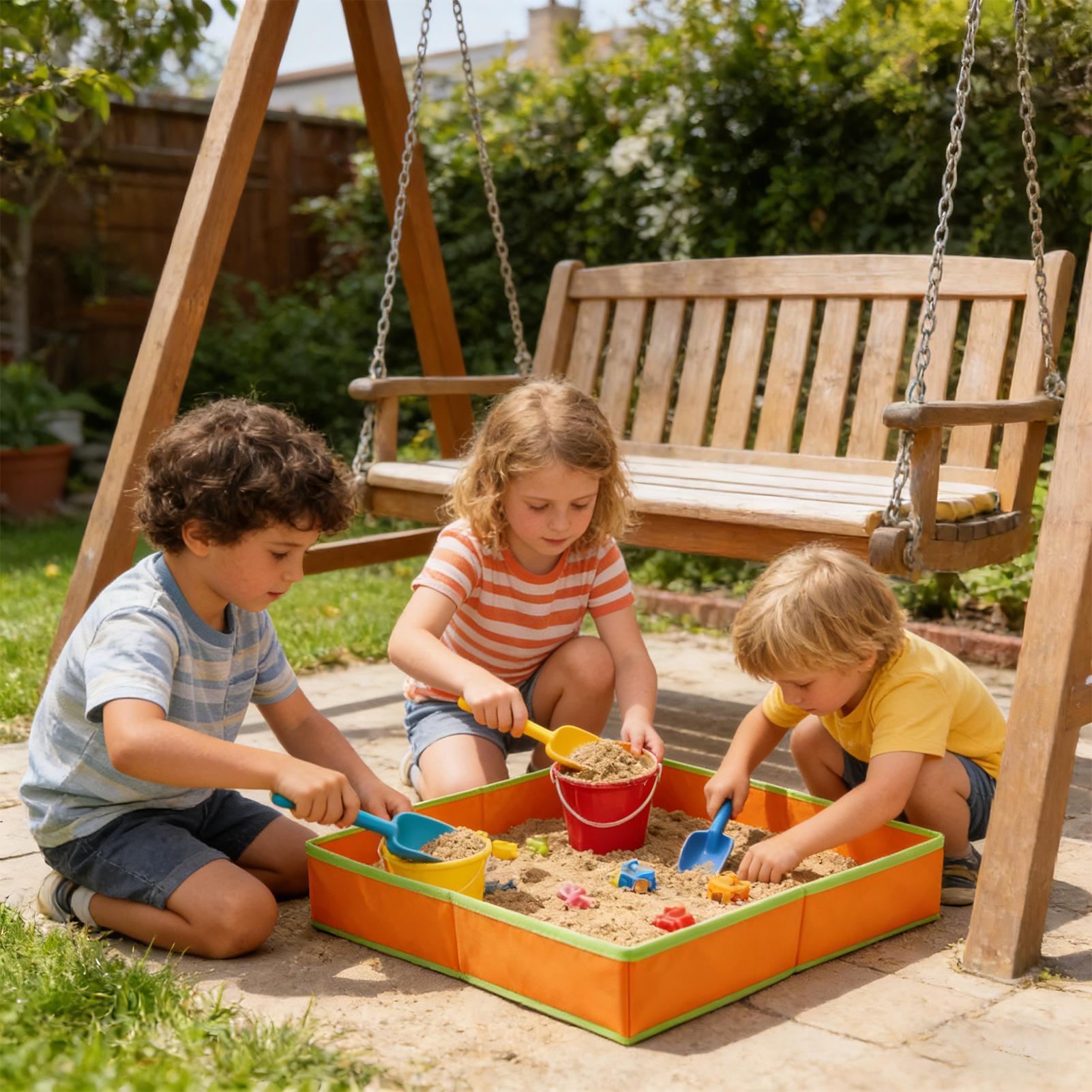 Sand Table for Kids Outdoor Se - Kids Outdoor Picnic Table 评论和价格