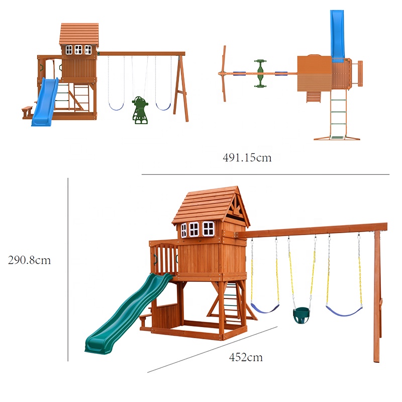 Large Outdoor Amusement Equipm - Kids Outdoor Monkey Bar Set 评论和价格