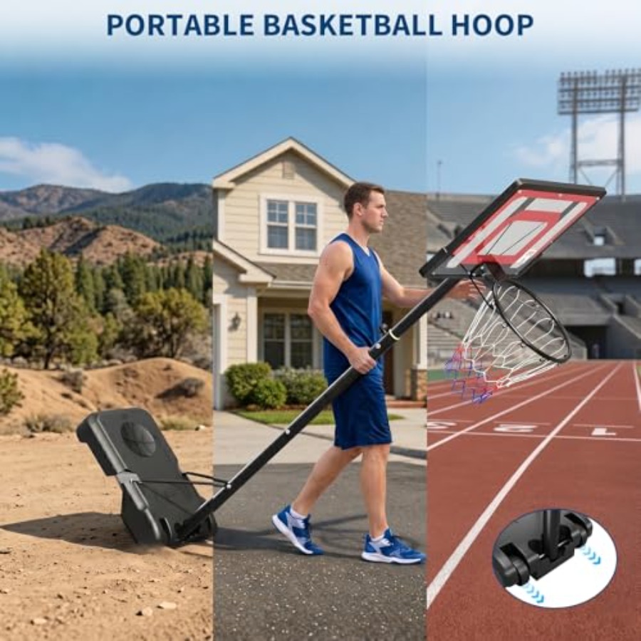 Outdoor Indoor Portable Basket - Basketball Hoop Outdoor 评论和价格