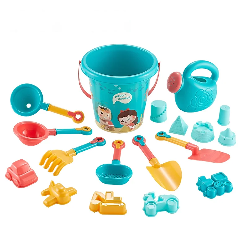 18PCS Beach Toy Set Bucket Sea - Kids Outdoor Water Play 评论和价格