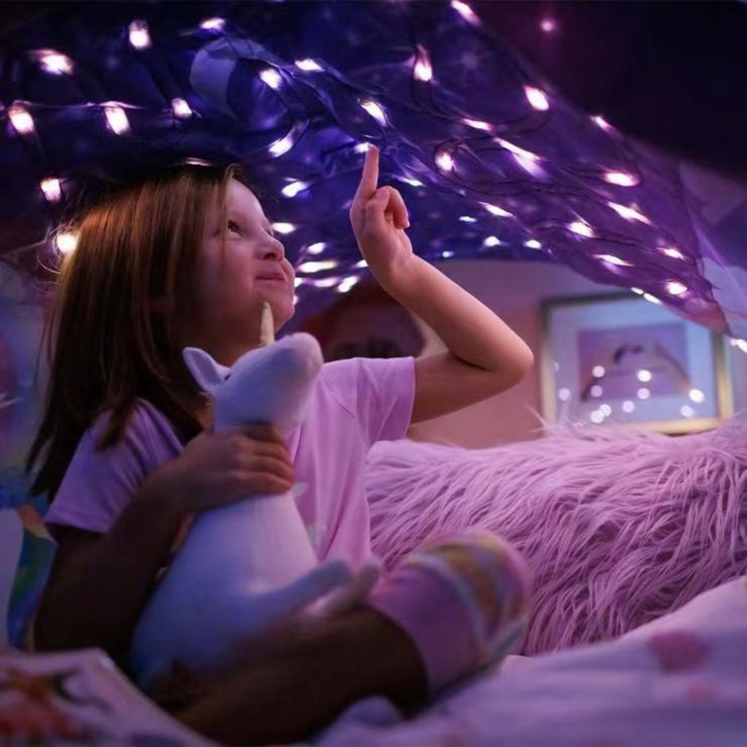 Kids Dream Tents with Light Ba - Kids Outdoor Daybed 评论和价格