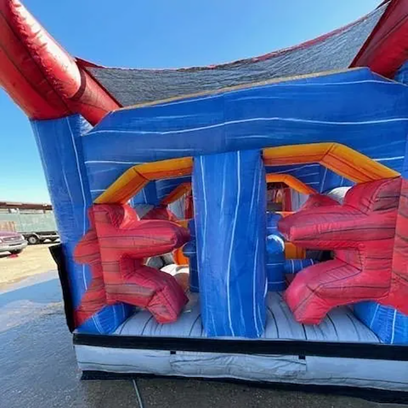 Inflatable Obstacle Course Com - Kids Outdoor Obstacle Course Equipment 评论和价格