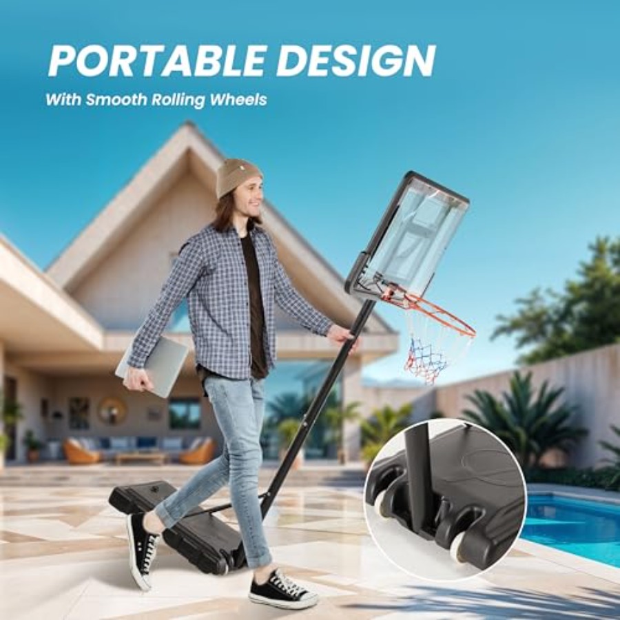 Outdoor adjustable basketball  - Basketball Hoop Outdoor 评论和价格