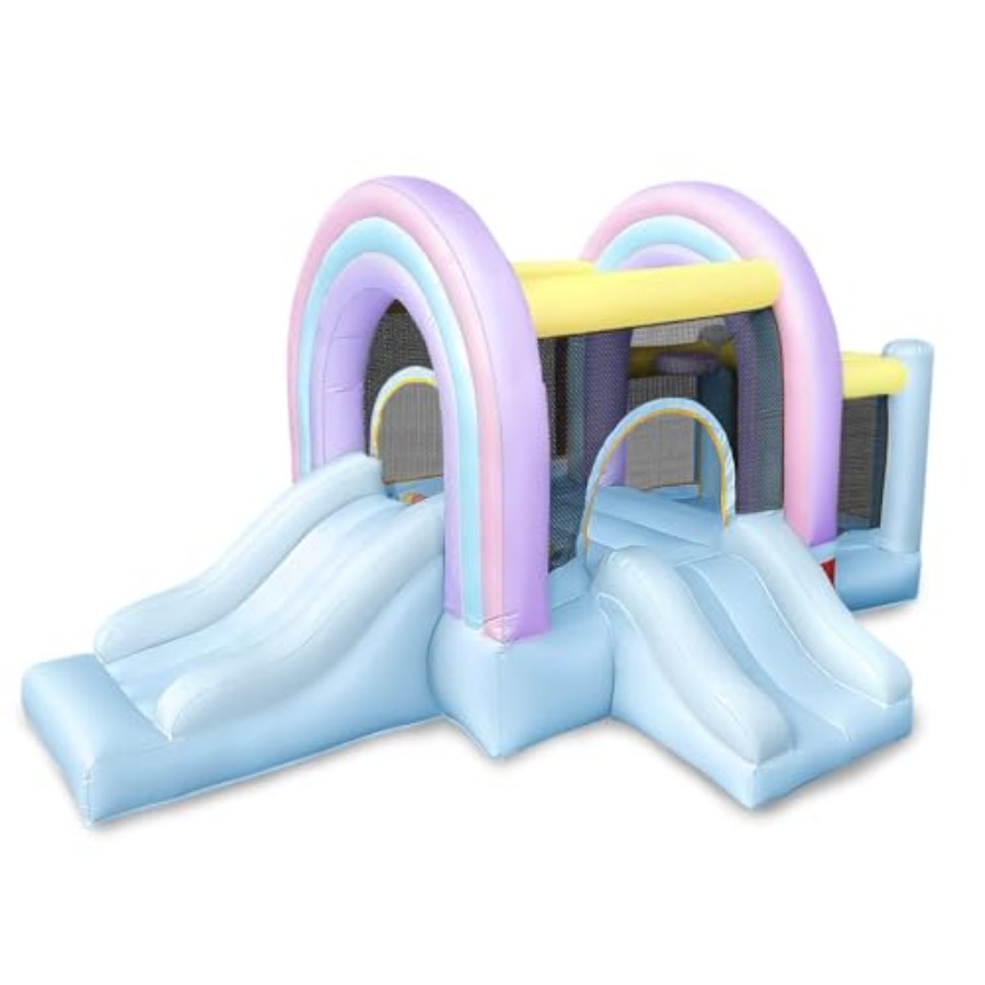 Bounce House for Kids,Marshmal - Kids Outdoor Playhouse B&Q 评论和价格