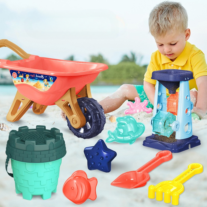 Beach Sand Play Tool Set Sand  - Kids Outdoor Water Play 评论和价格