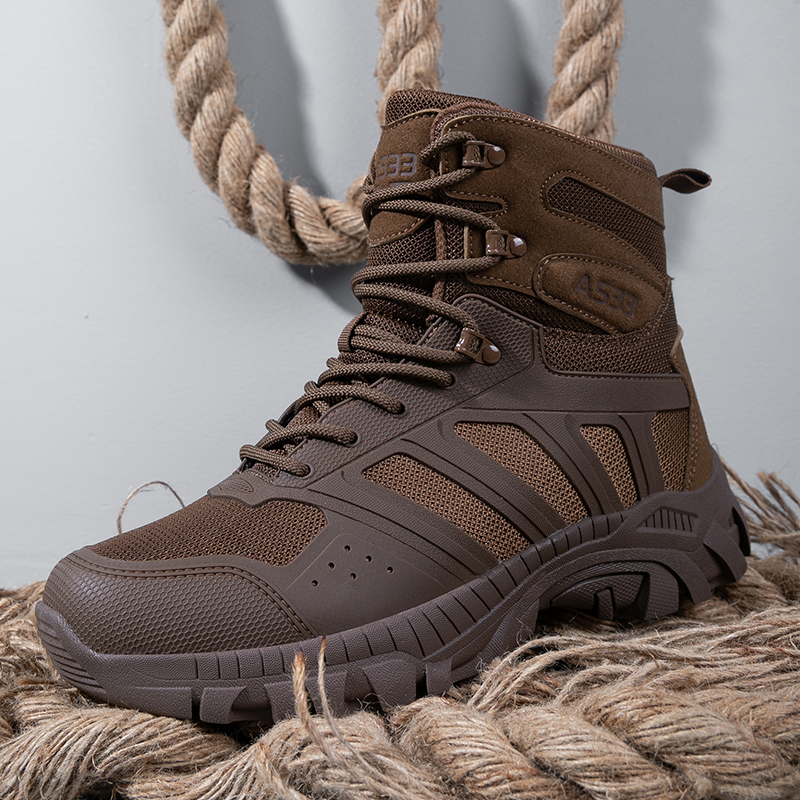 Men Tactical Boots Lace Up Des - Kids Outdoor Boots 评论和价格