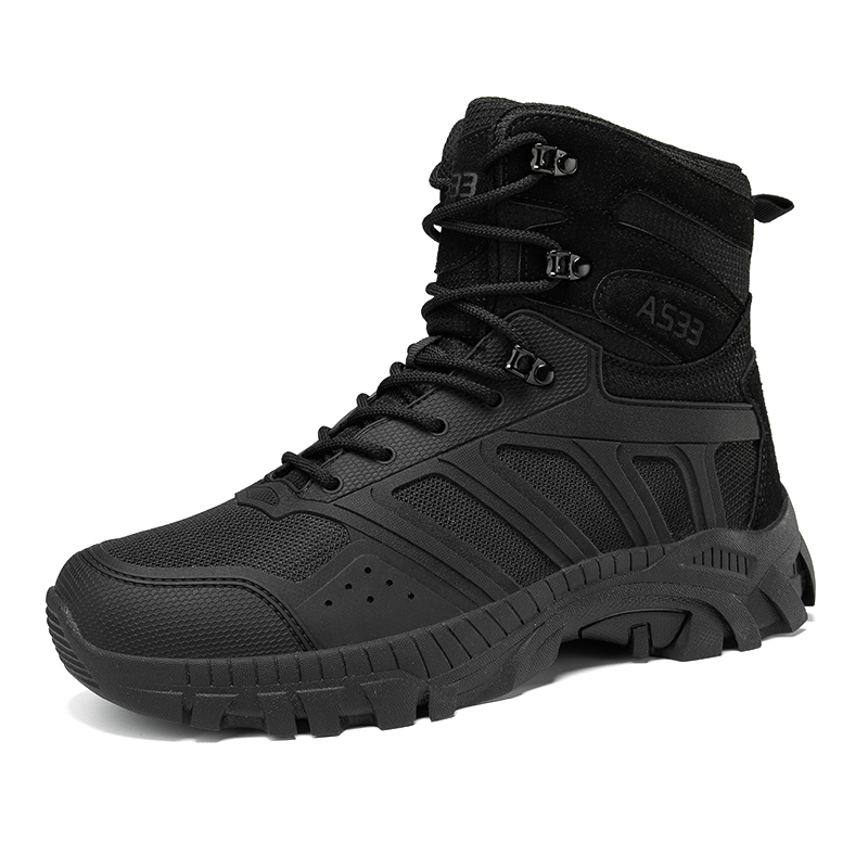 Men Tactical Boots Lace Up Des - Kids Outdoor Boots 评论和价格