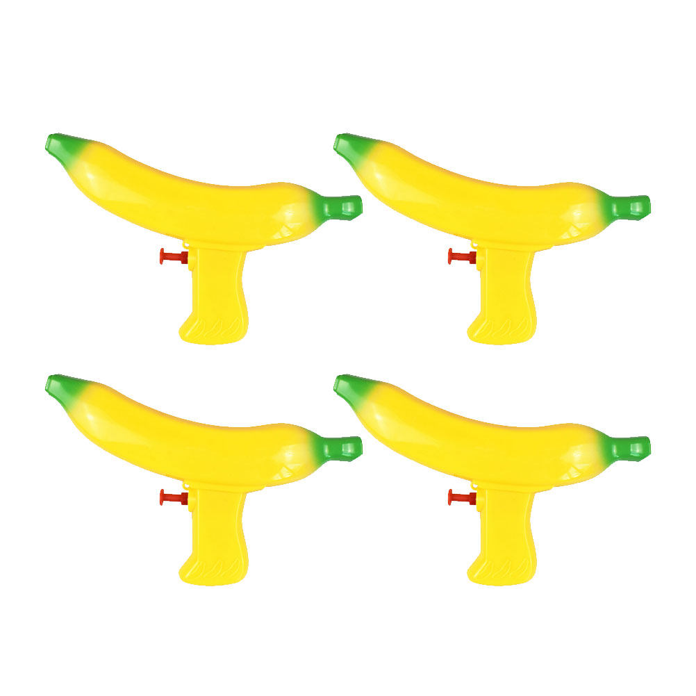 4Pcs Banana Shape Water Soaker - Kids Outdoor Games For Party 评论和价格