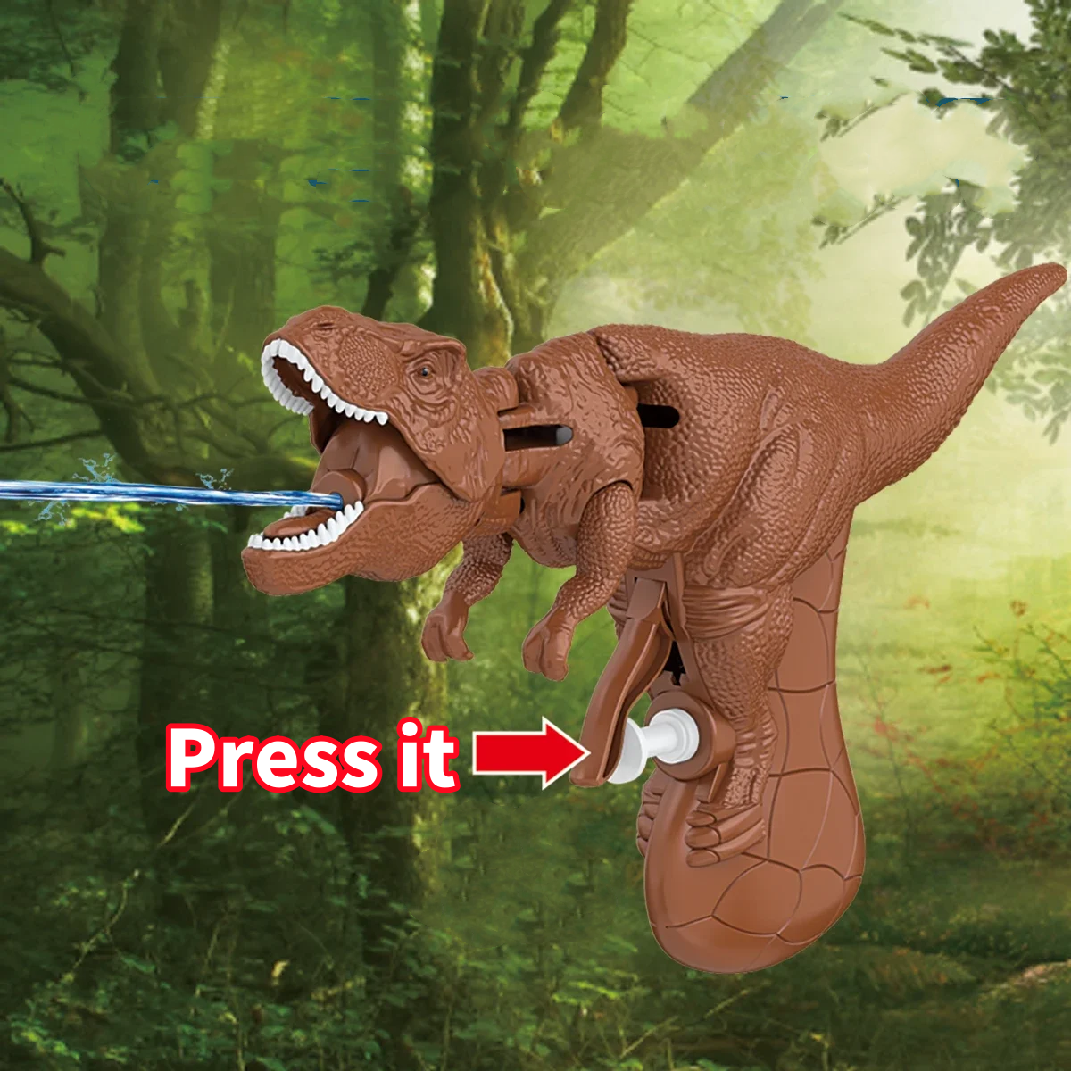 Dinosaur Water Gun Toy Mouth O - Kids Outdoor Water Park 评论和价格