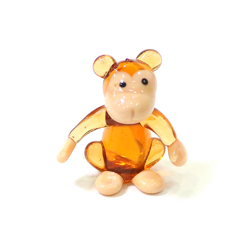 Cute Monkey Mini Figurine Glas - Kids Outdoor Picnic Table 评论和价格