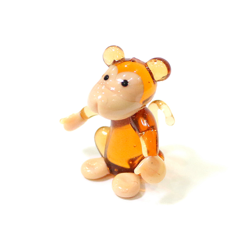 Cute Monkey Mini Figurine Glas - Kids Outdoor Picnic Table 评论和价格