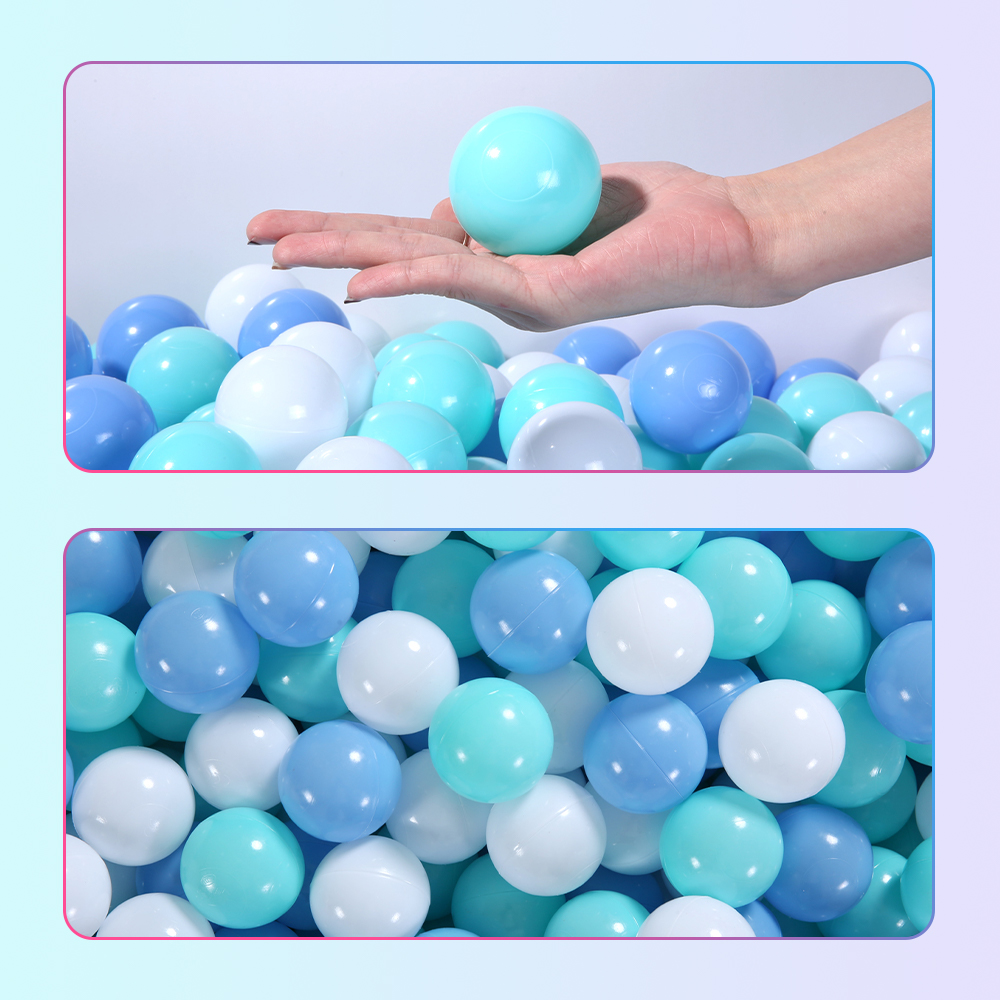 100Pcs Colors Plastic Balls Wa - Kids Outdoor Play Tent 评论和价格