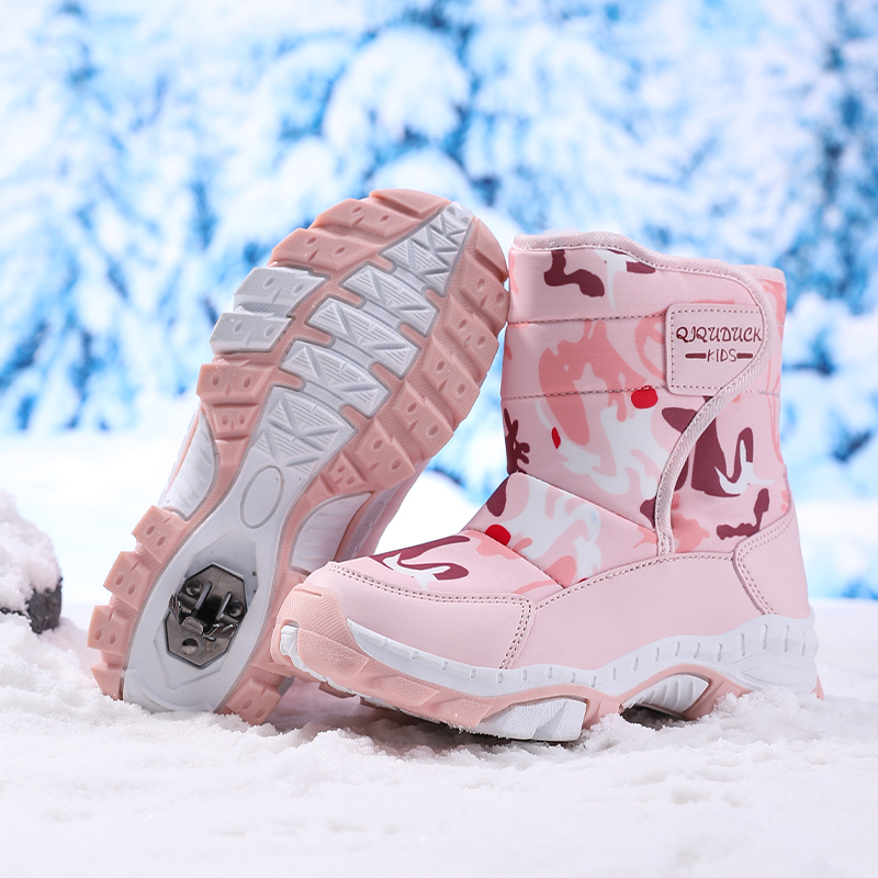 2024 Winter Children Shoes Plu - Kids Outdoor Boots 评论和价格