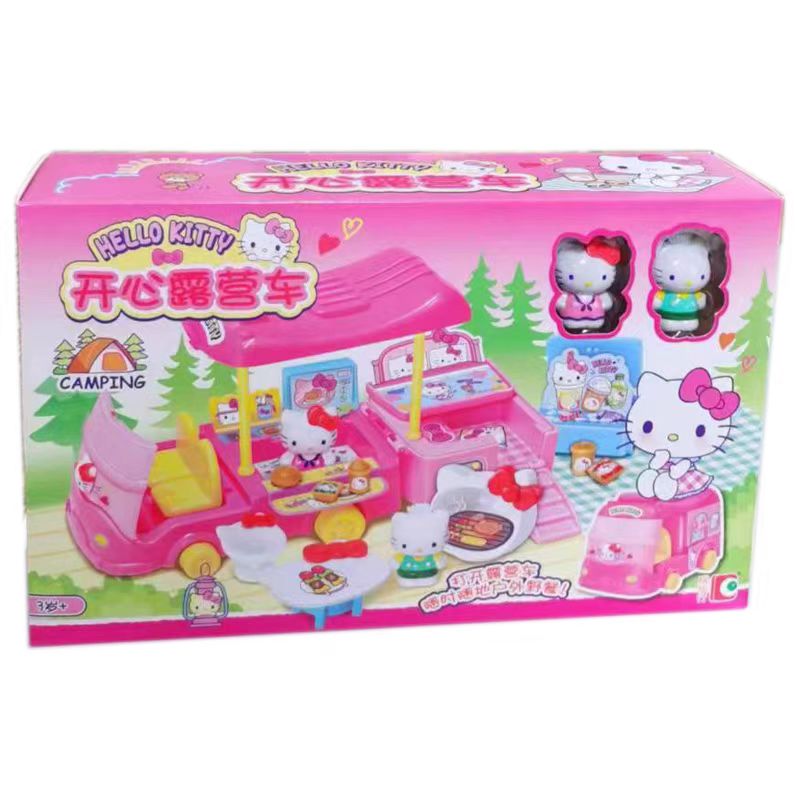 Hello Kitty, happy camping car - Kids Outdoor Wagon 评论和价格