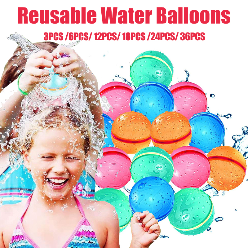 Water Balloon Magnetic Reusabl - Kids Outdoor Water Play 评论和价格