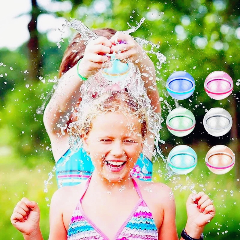 Water Balloon Magnetic Reusabl - Kids Outdoor Water Play 评论和价格