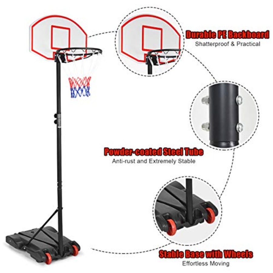 Portable basketball hoop for i - Basketball Hoop Outdoor 评论和价格