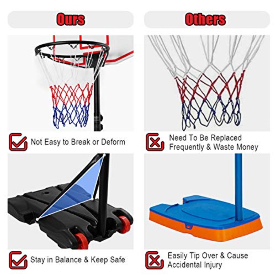Portable basketball hoop for i - Basketball Hoop Outdoor 评论和价格