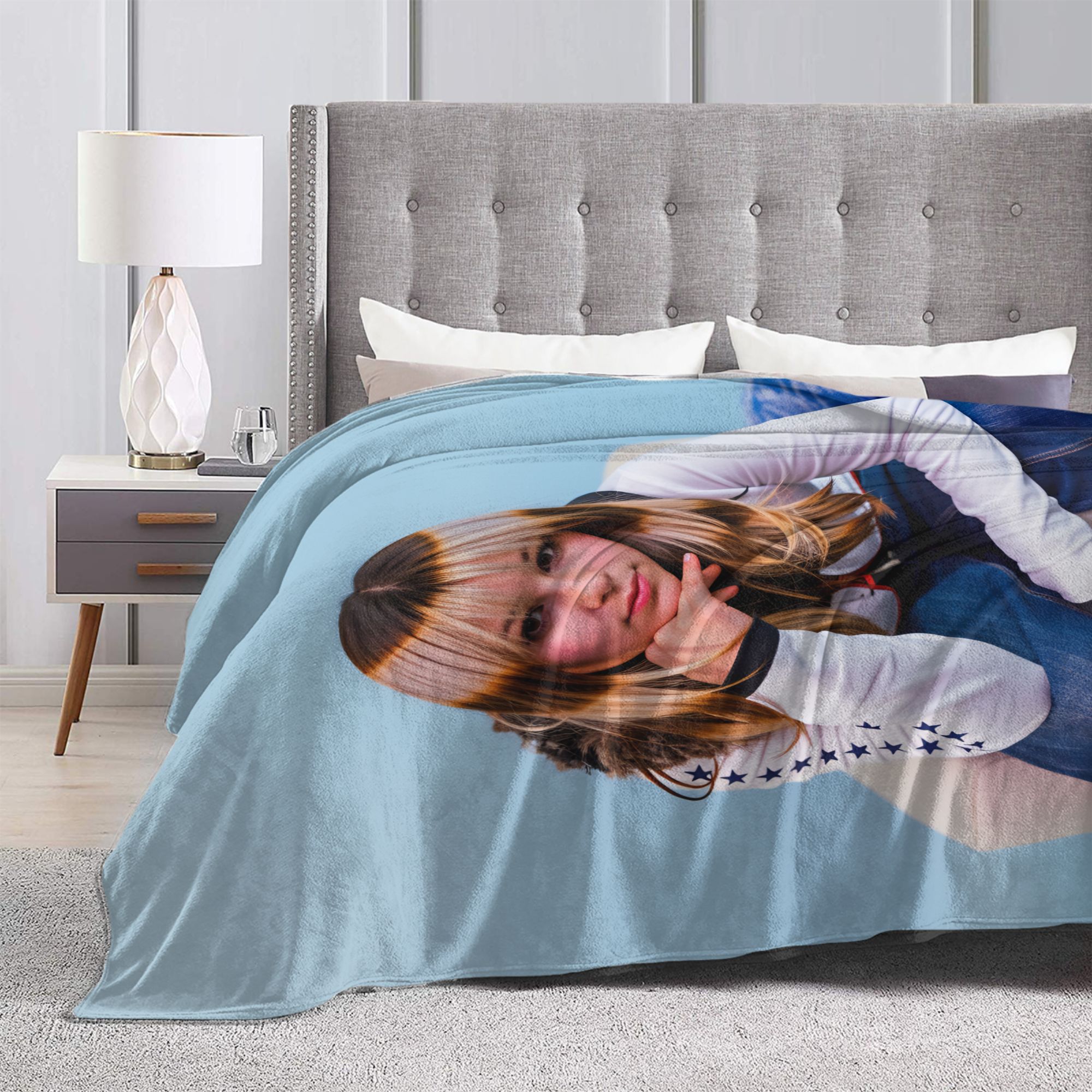 Alysa Liu Plush Blanket Kids   - Kids Outdoor Ideas 评论和价格