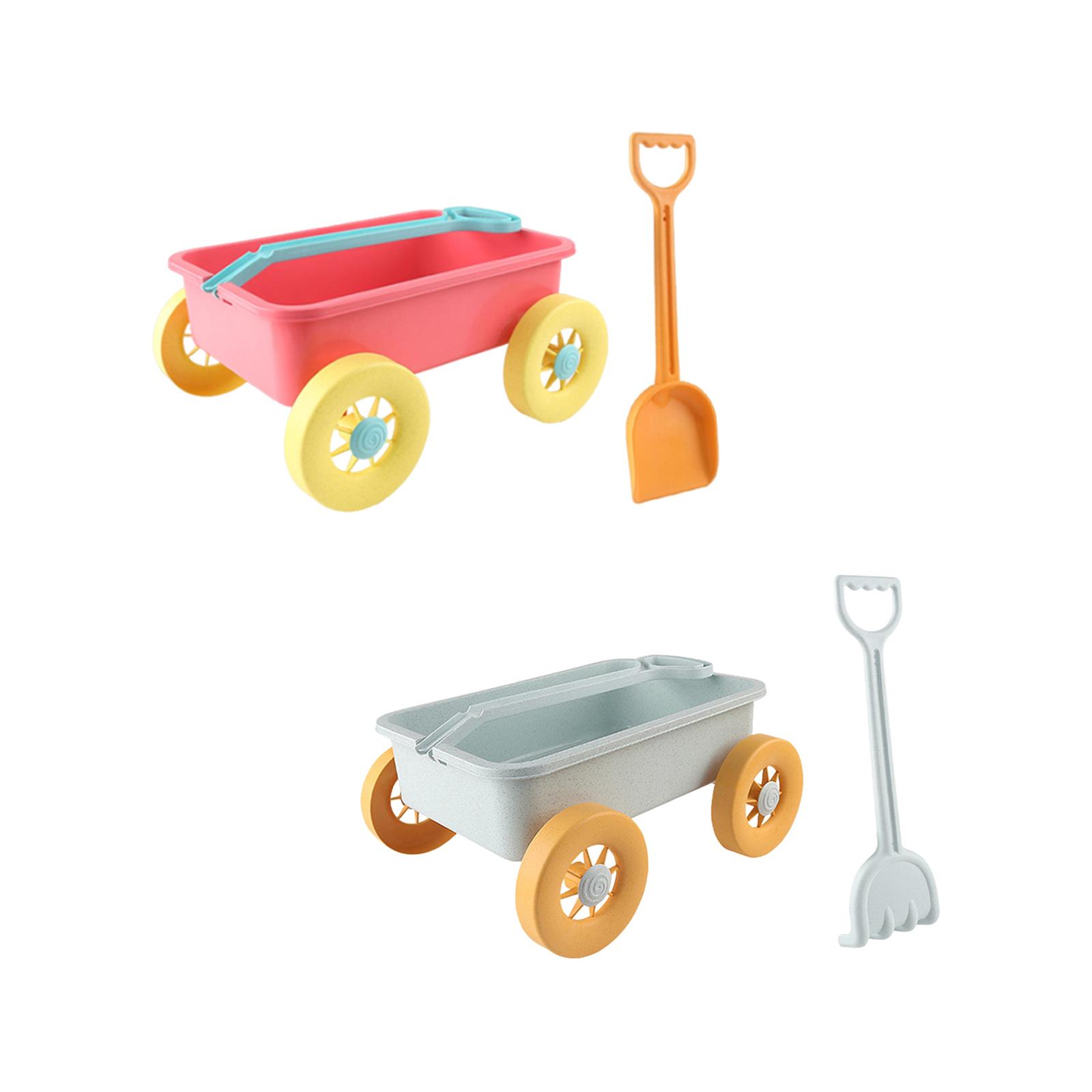 Pretend Play Wagon Toy Garden  - Kids Outdoor Wagon 评论和价格