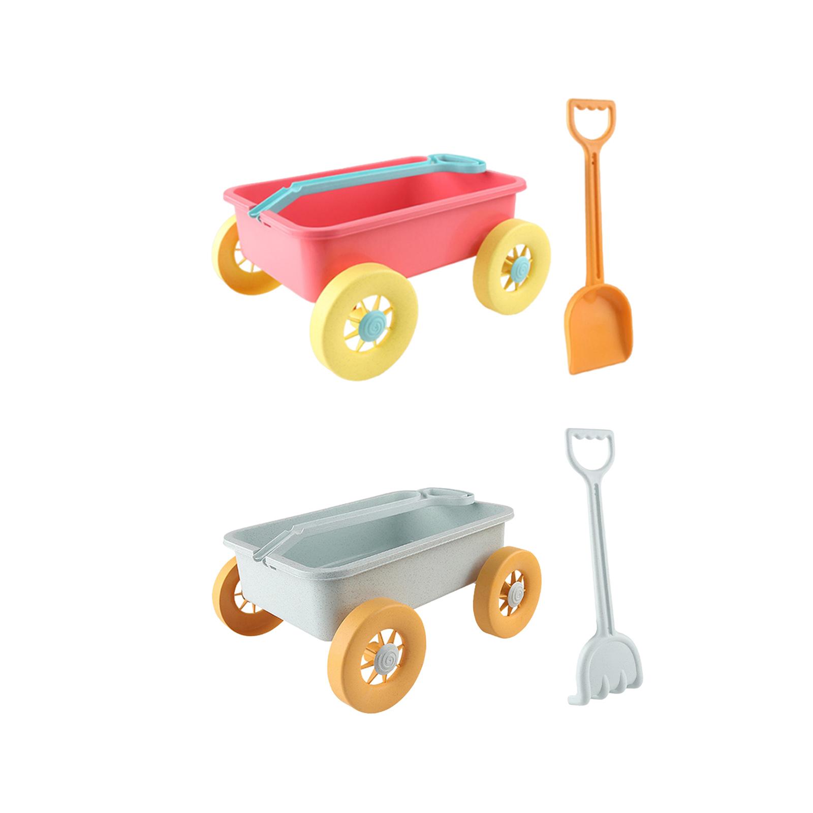 Pretend Play Wagon Toy Garden  - Kids Outdoor Wagon 评论和价格