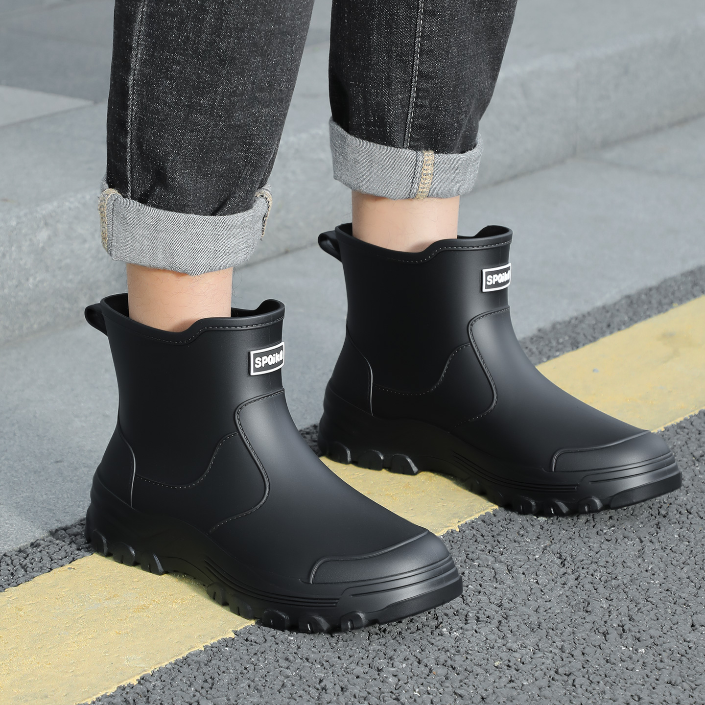 Fashionable new style men's mi - Kids Outdoor Boots 评论和价格