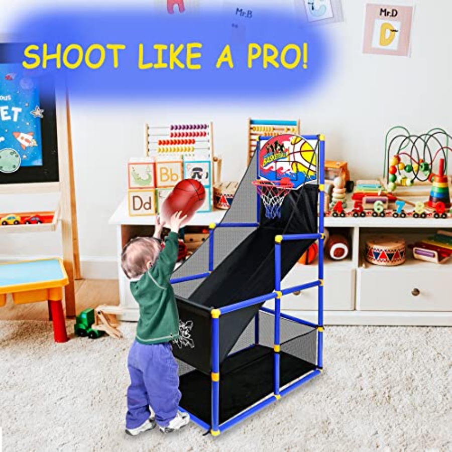 Toy Basketball Hoop Arcade Gam - Basketball Hoop Outdoor 评论和价格