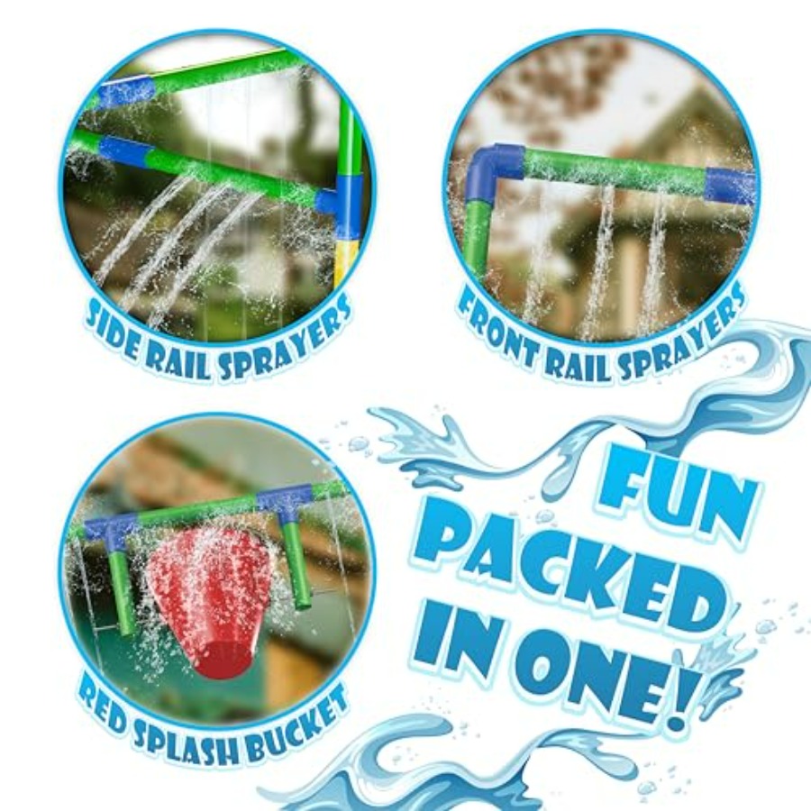 Outdoor backyard water park sp - Kids Outdoor Water Park 评论和价格
