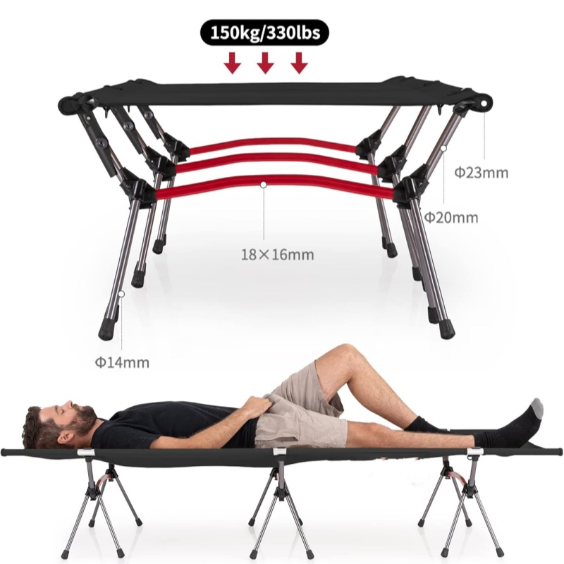 Outdoor Camping Folding Bed Po - Kids Outdoor Daybed 评论和价格