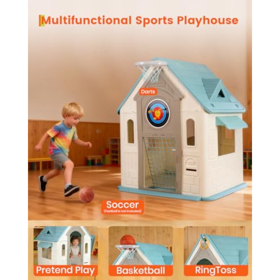 Outdoor playhouse for kids: ba - Kids Outdoor Playhouse B&Q 评论和价格