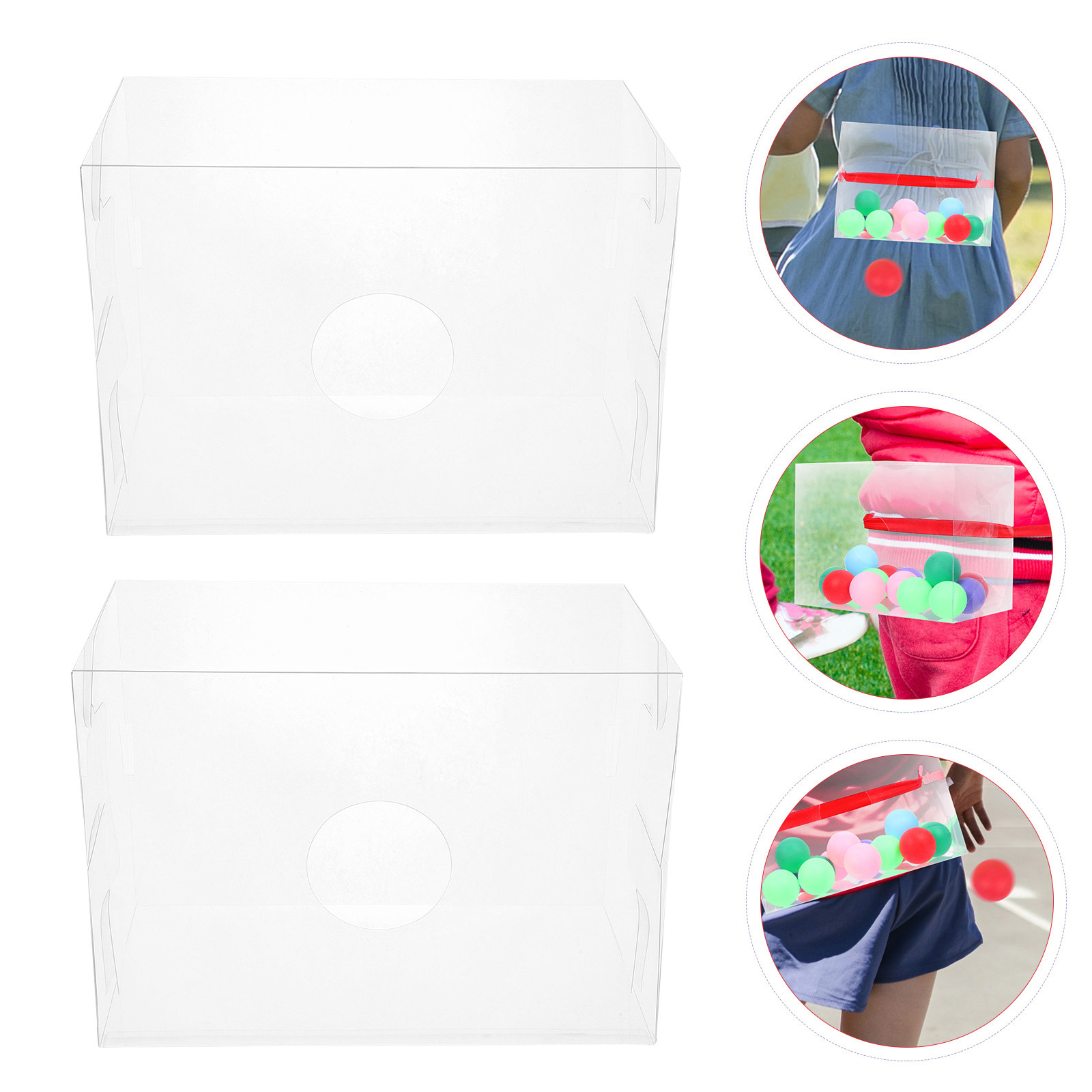4 pcs Shaking Ball Box Interac - Kids Outdoor Games For Party 评论和价格