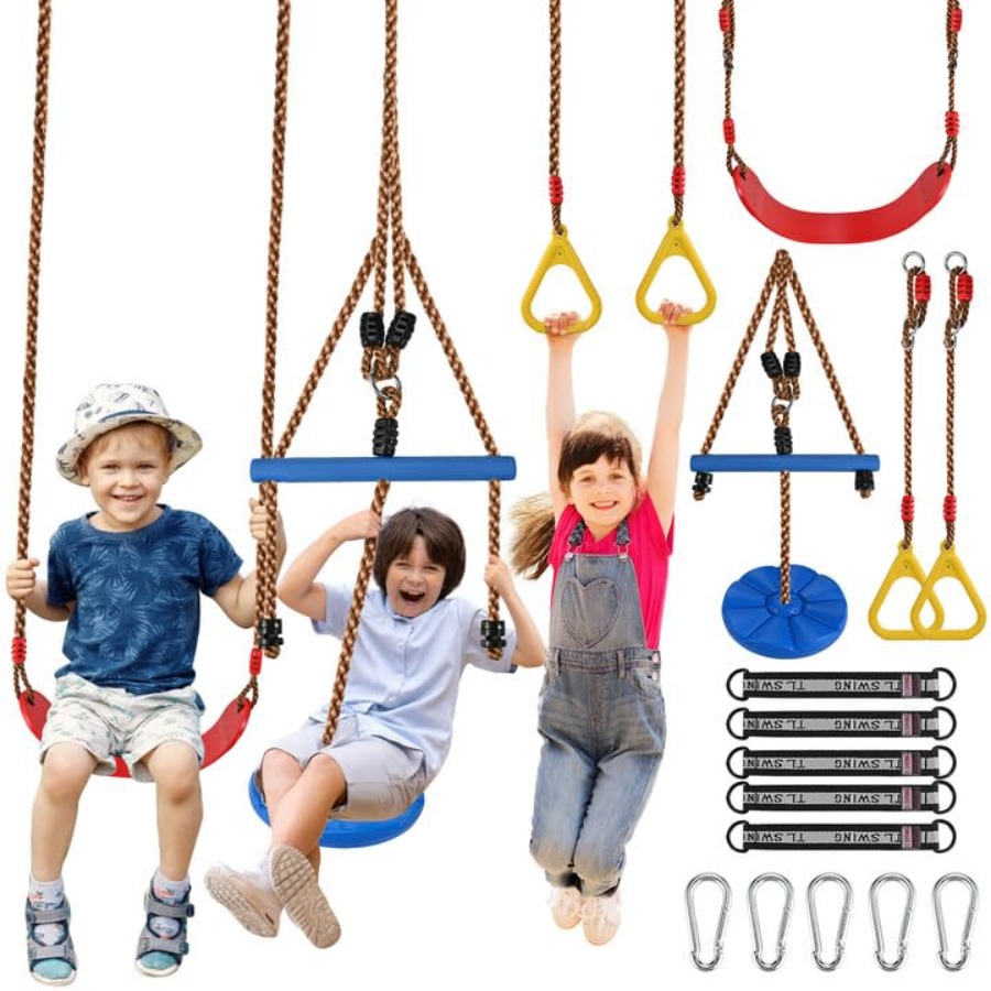 Backyard kids outdoor swing se - Kids Outdoor Monkey Bar Set 评论和价格