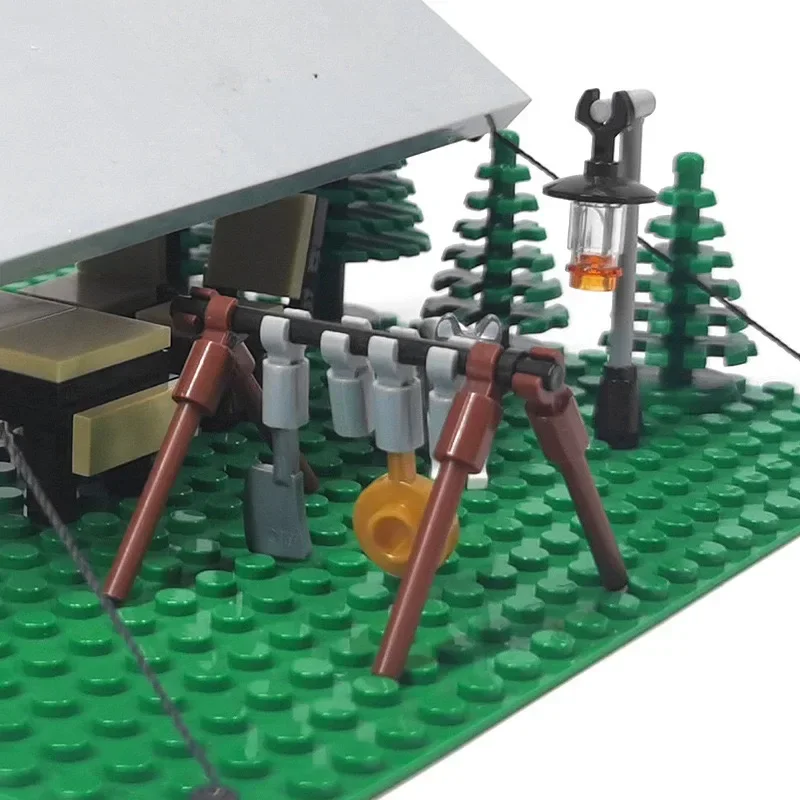 MOC Outdoor Camping and Picnic - Kids Outdoor Picnic Table 评论和价格